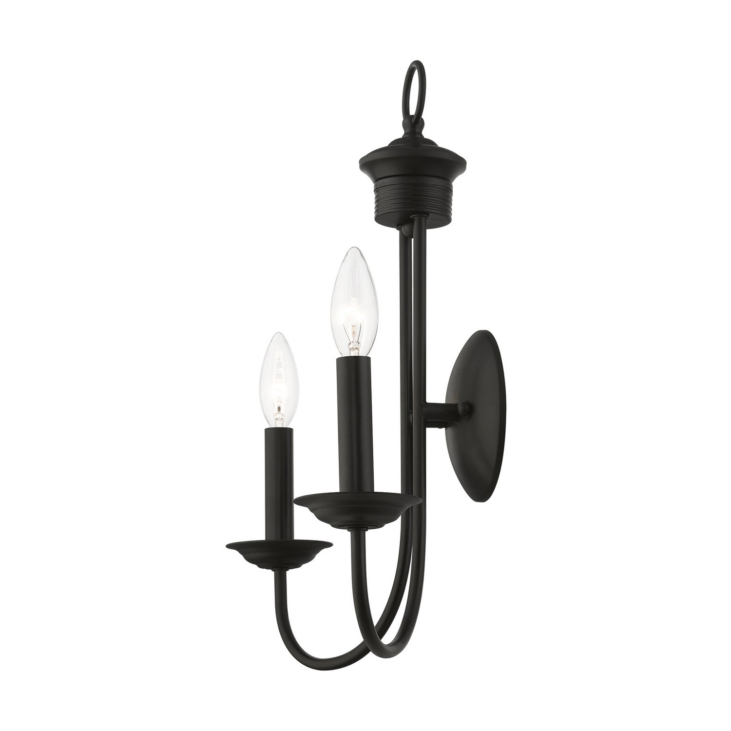 Livex Lighting - 42682-04 - Two Light Wall Sconce - Estate - Black