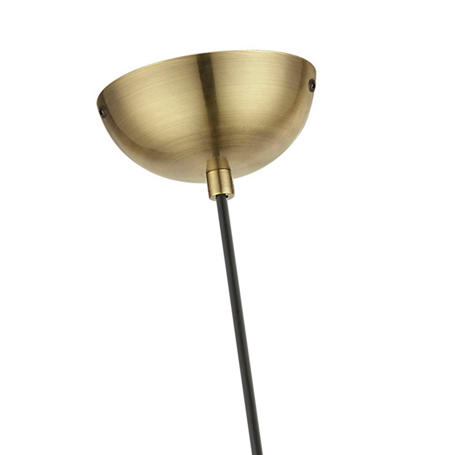 Livex Lighting - 45482-01 - One Light Pendant - Stockton - Antique Brass w/Polished Brass