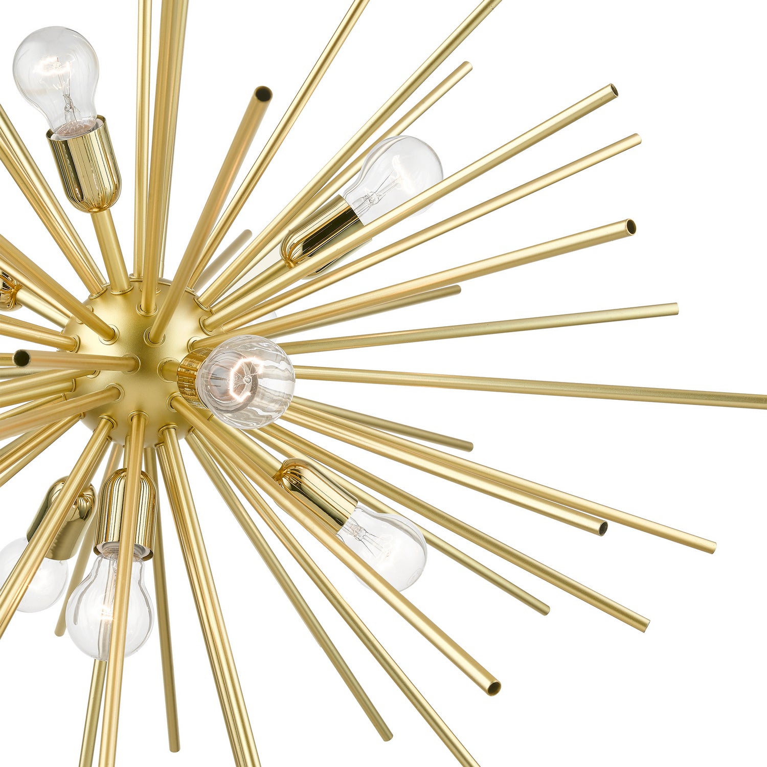 Livex Lighting - 46176-33 - Nine Light Foyer Chandelier - Tribeca - Soft Gold w/Polished Brass