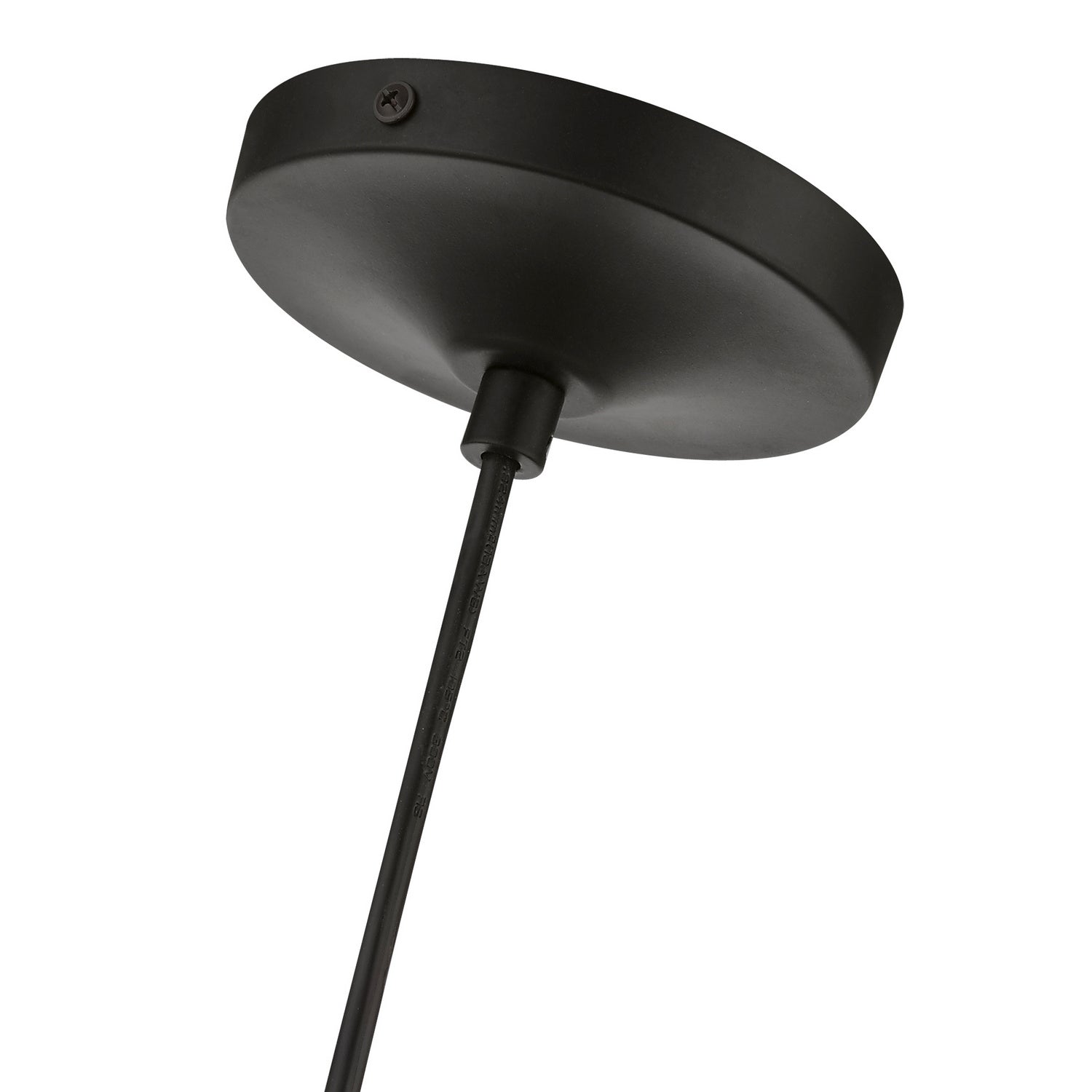 Livex Lighting - 46501-04 - One Light Mini Pendant - Catania - Black w/Brushed Nickel