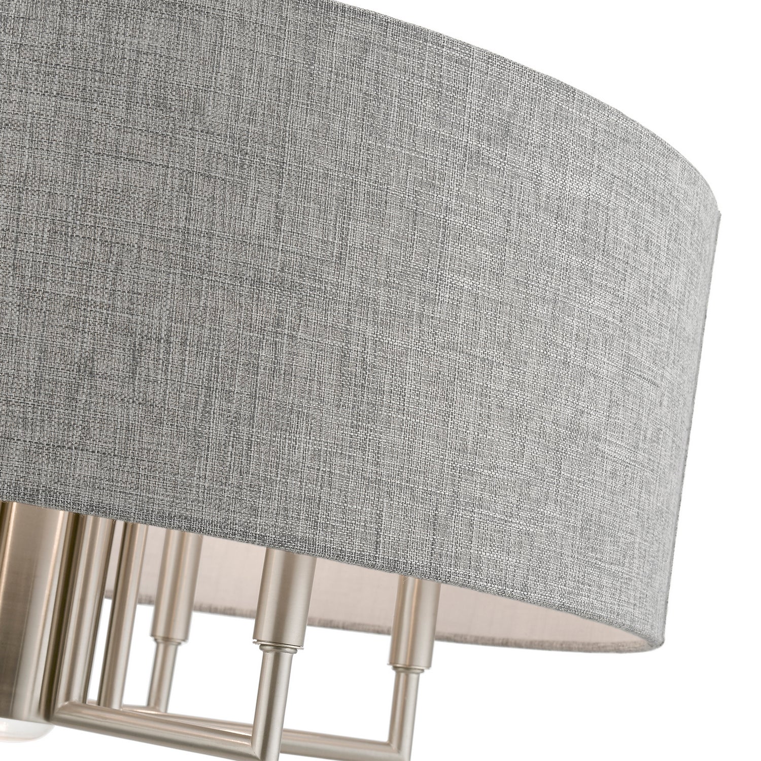 Livex Lighting - 46736-91 - Seven Light Chandelier - Dakota - Brushed Nickel