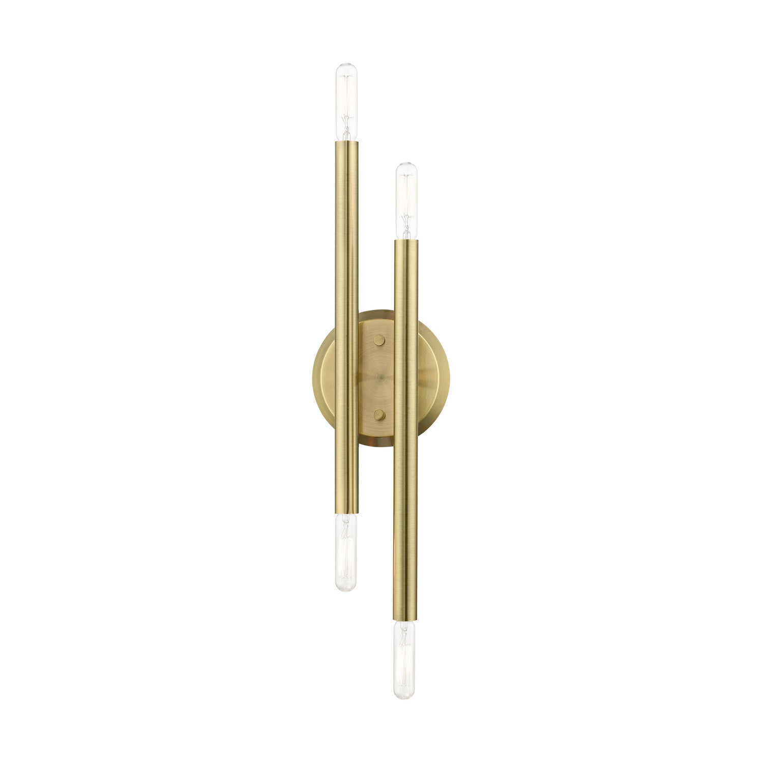 Livex Lighting - 46771-01 - Four Light Wall Sconce - Soho - Antique Brass
