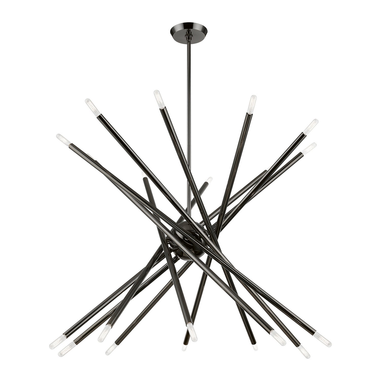 Livex Lighting - 46779-46 - 20 Light Chandelier - Soho - Black Chrome