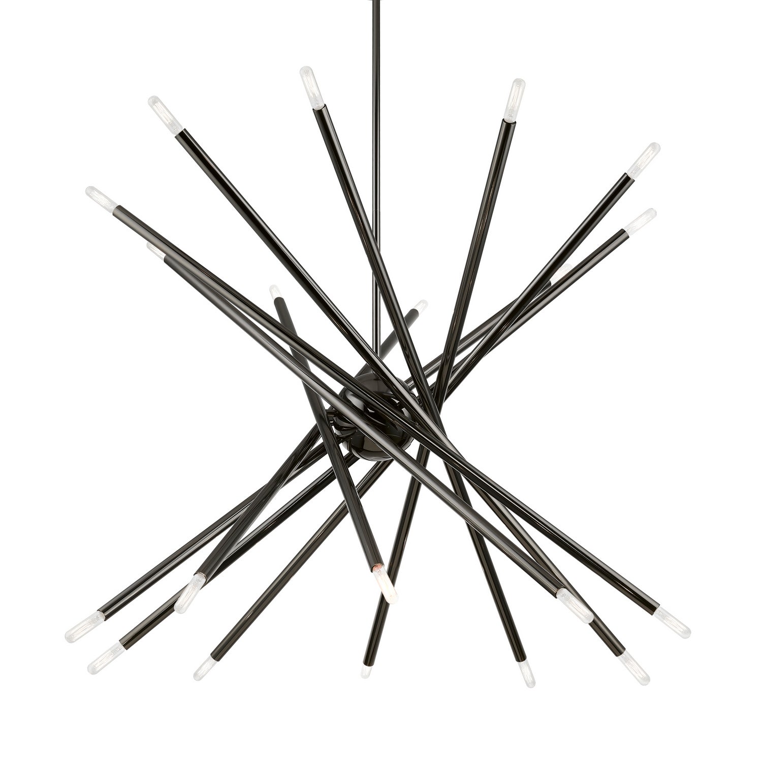 Livex Lighting - 46779-46 - 20 Light Chandelier - Soho - Black Chrome
