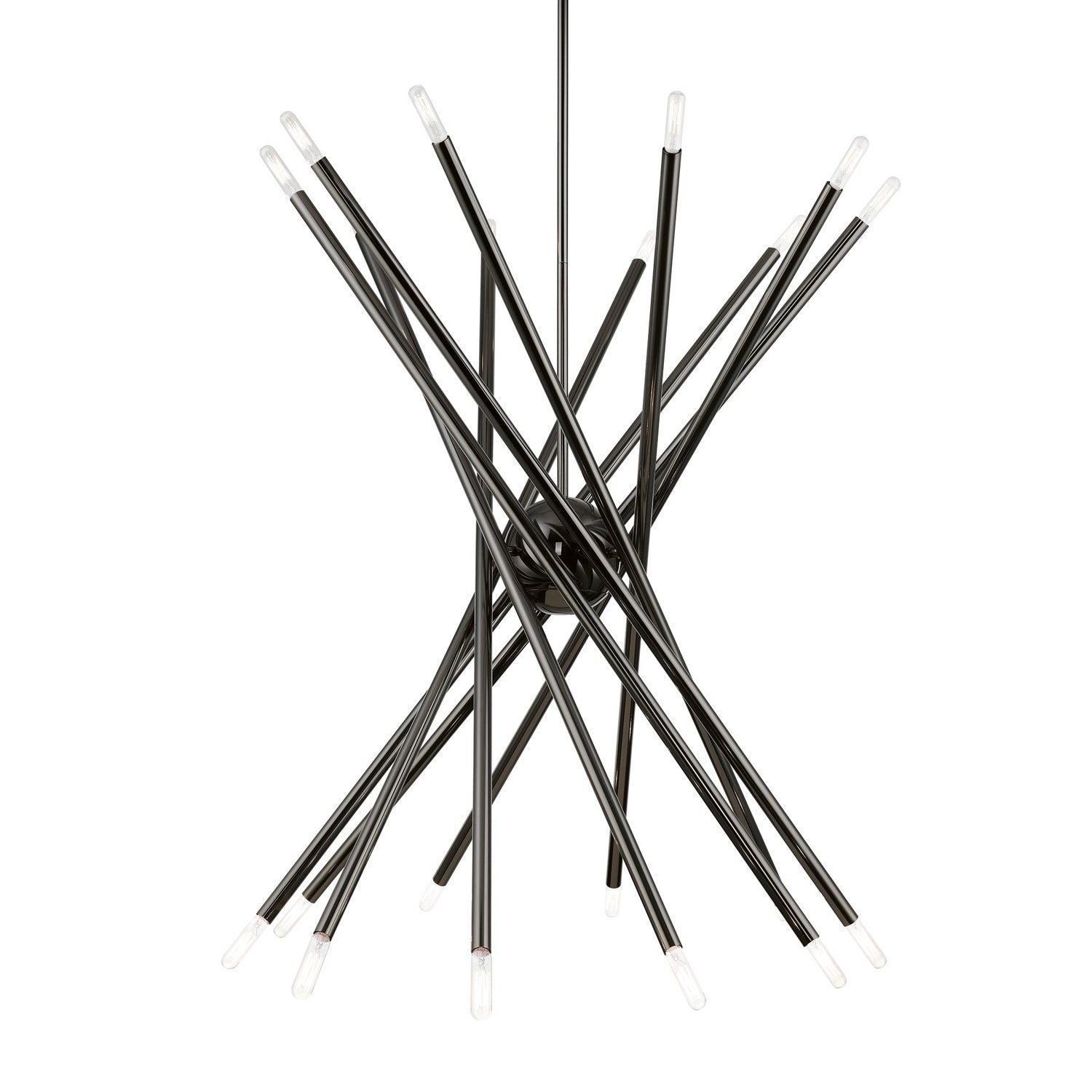 Livex Lighting - 46779-46 - 20 Light Chandelier - Soho - Black Chrome