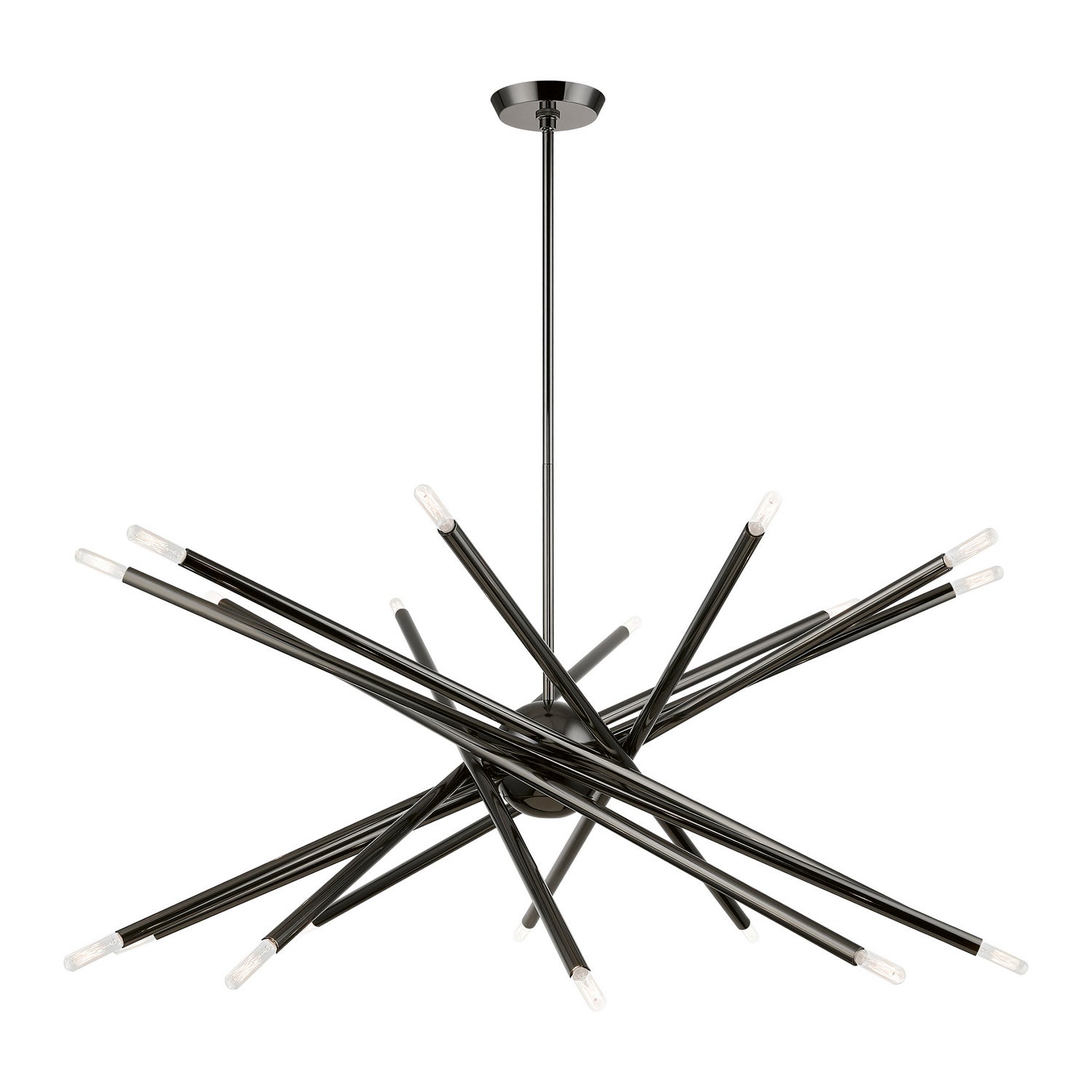 Livex Lighting - 46779-46 - 20 Light Chandelier - Soho - Black Chrome