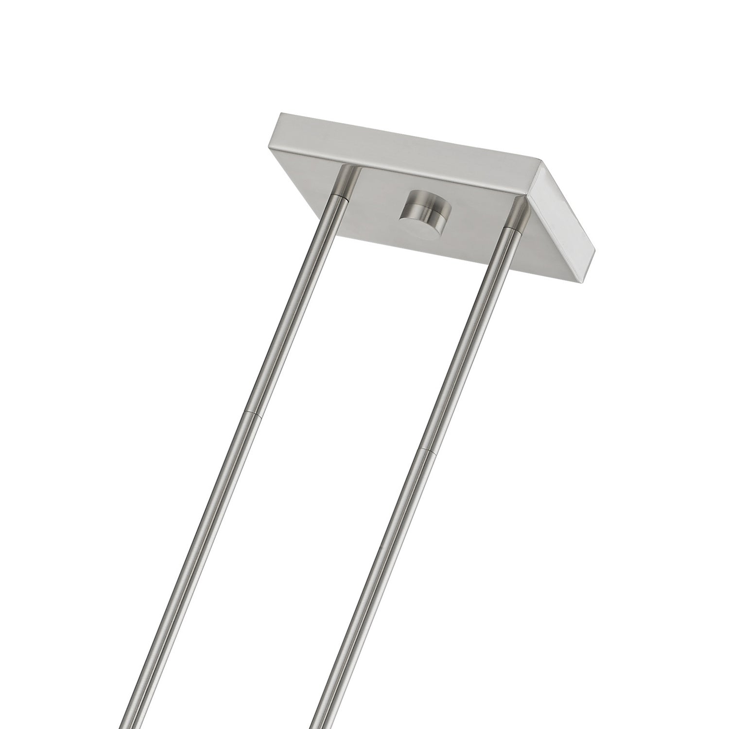 Livex Lighting - 48765-91 - Five Light Linear Chandelier - Carson - Brushed Nickel