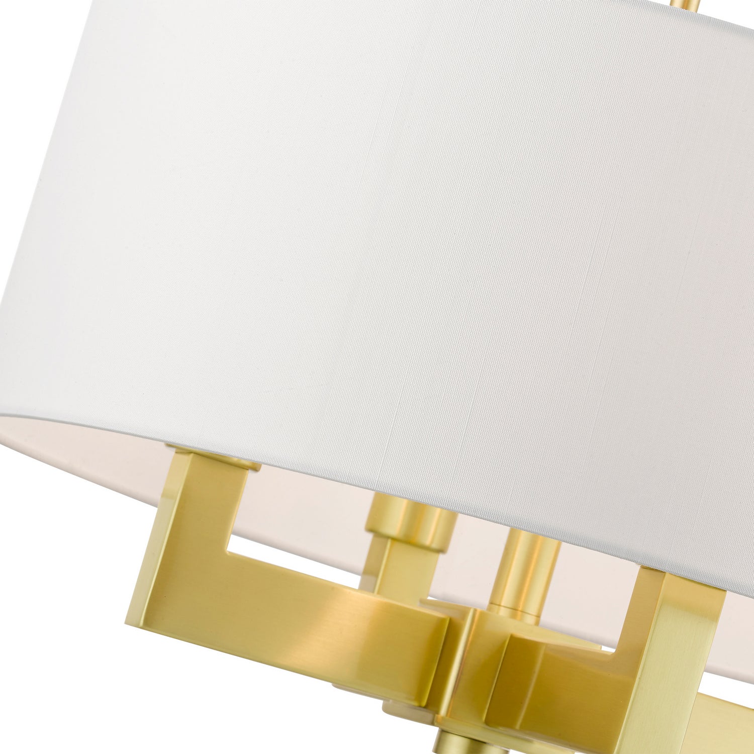 Livex Lighting - 48784-12 - Four Light Chandelier - Cresthaven - Satin Brass