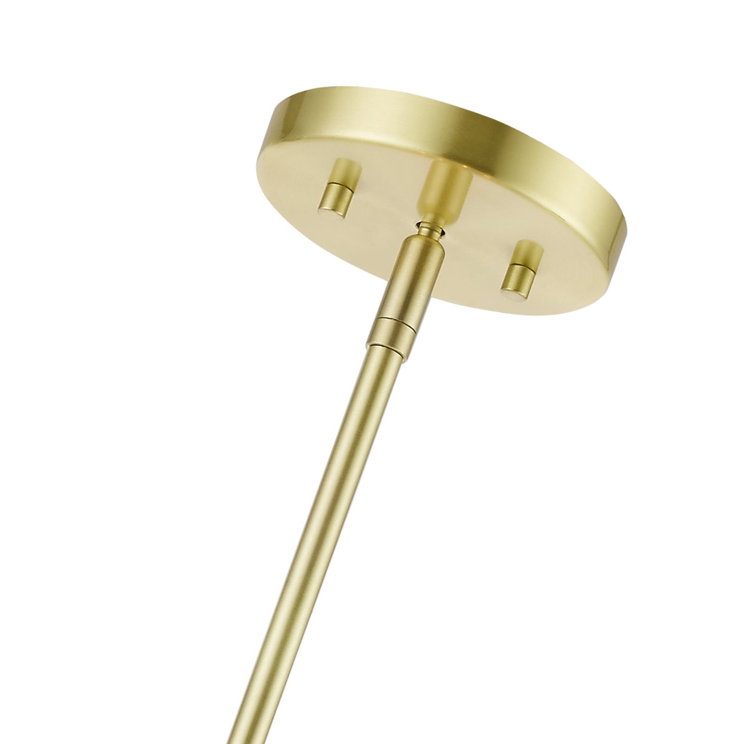 Livex Lighting - 48784-12 - Four Light Chandelier - Cresthaven - Satin Brass