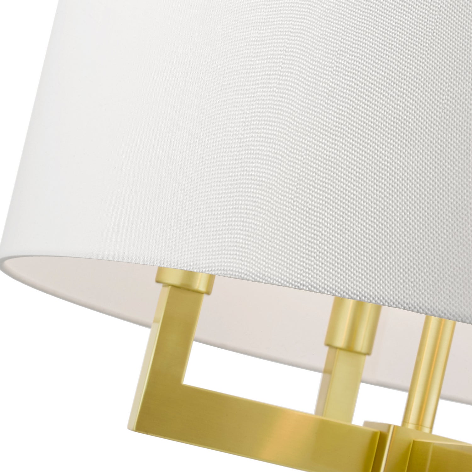 Livex Lighting - 48786-12 - Four Light Chandelier - Cresthaven - Satin Brass