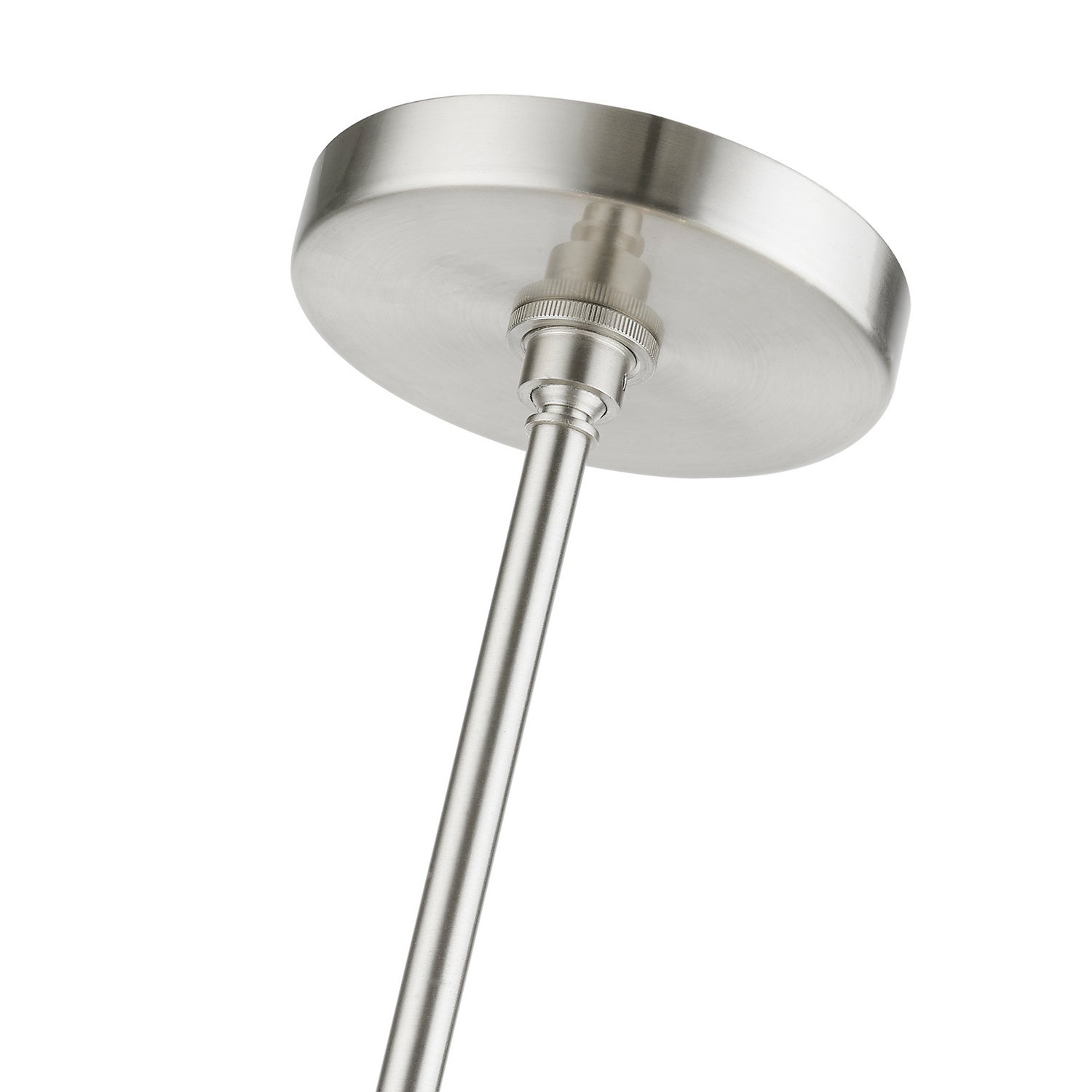 Livex Lighting - 48824-91 - Six Light Chandelier - Uptown - Brushed Nickel