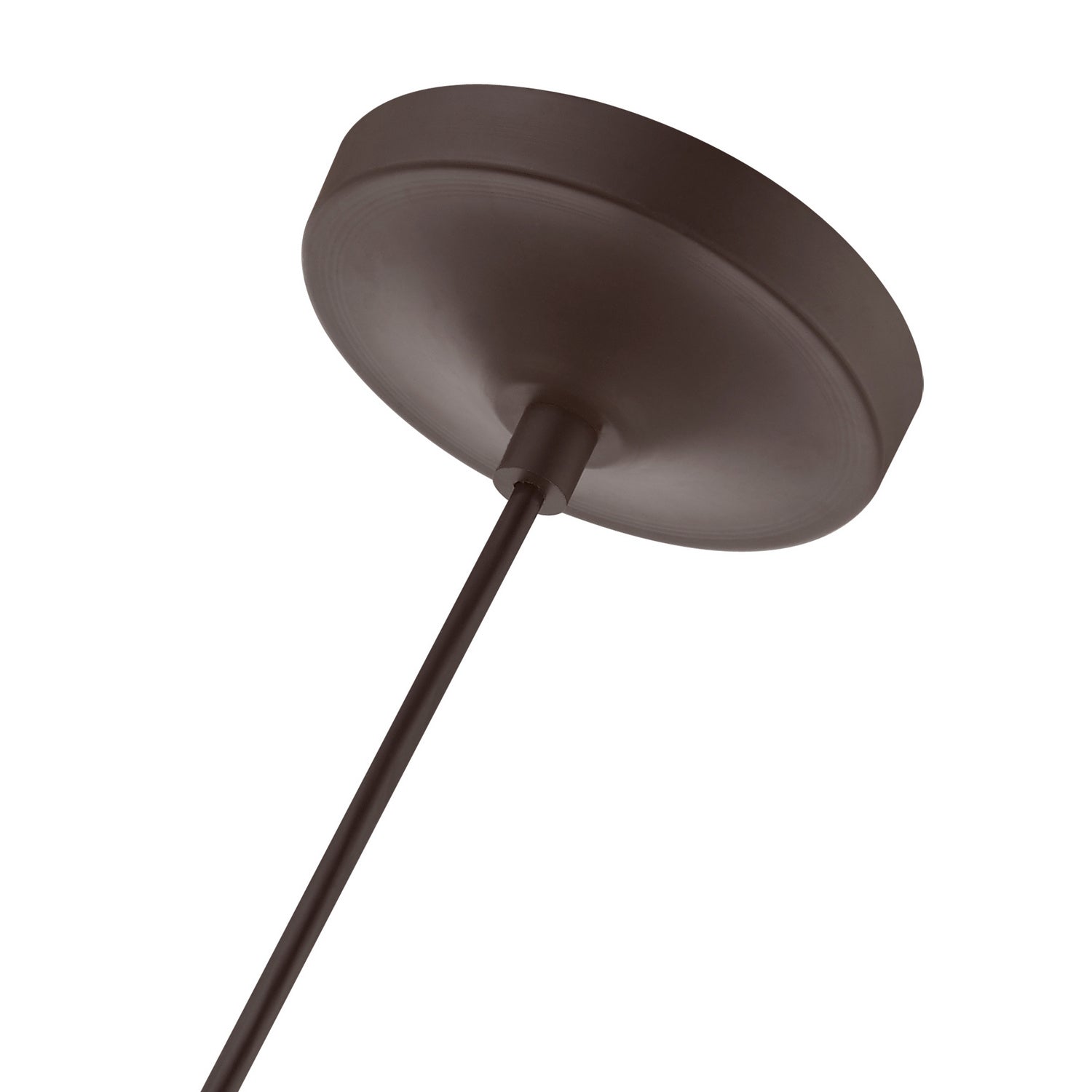 Livex Lighting - 49088-07 - One Light Pendant - Aldrich - Bronze w/Antique Brass
