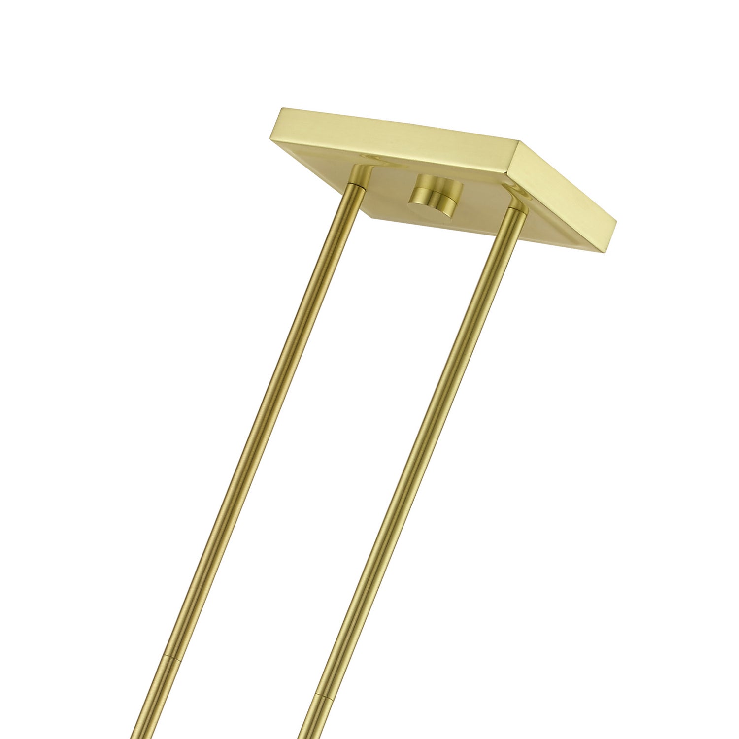 Livex Lighting - 49275-12 - Five Light Linear Chandelier - Clarion - Satin Brass