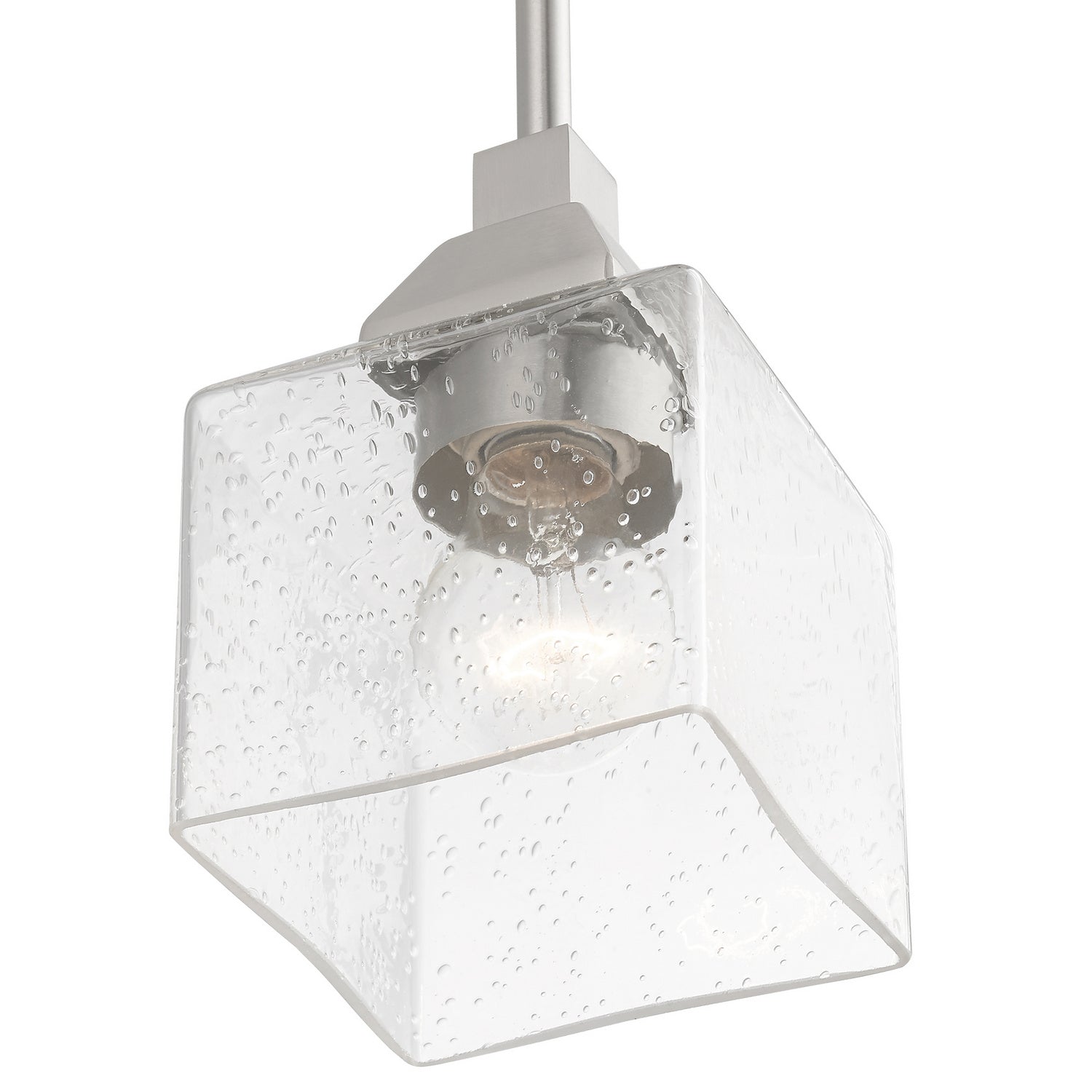 Livex Lighting - 49761-91 - One Light Mini Pendant - Aragon - Brushed Nickel