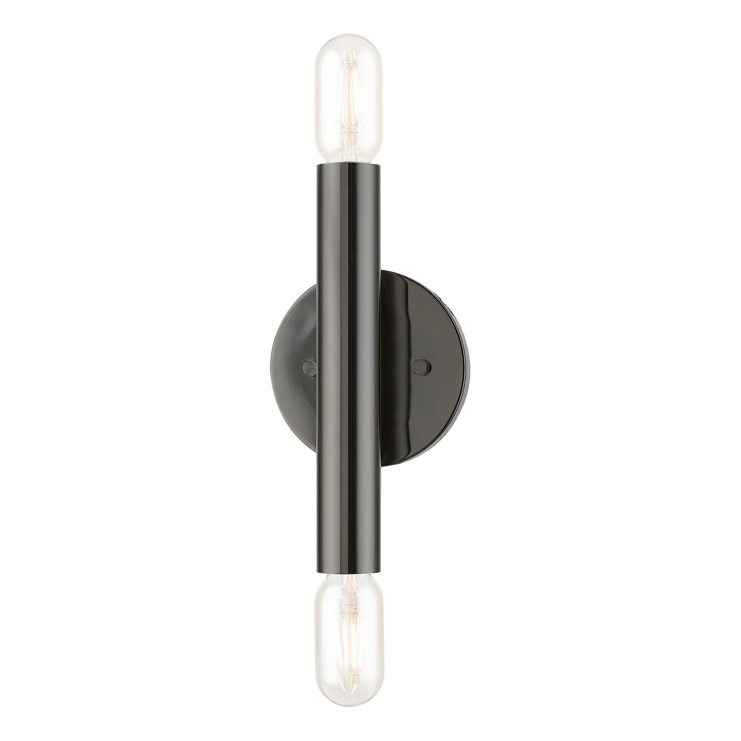 Livex Lighting - 51132-46 - Two Light Wall Sconce - Copenhagen - Black Chrome