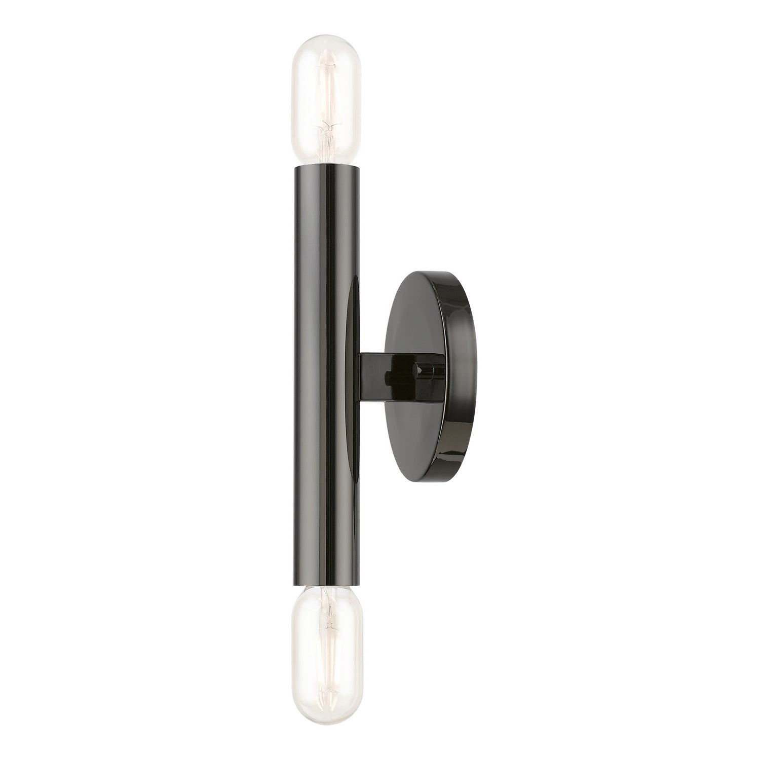 Livex Lighting - 51132-46 - Two Light Wall Sconce - Copenhagen - Black Chrome
