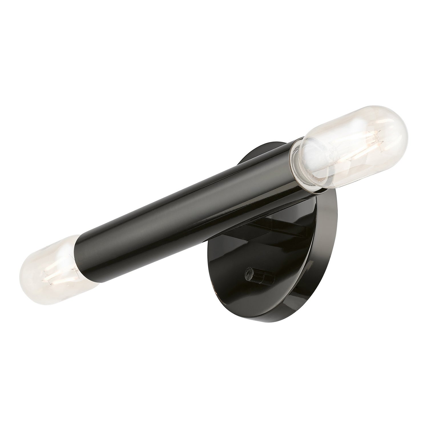 Livex Lighting - 51132-46 - Two Light Wall Sconce - Copenhagen - Black Chrome