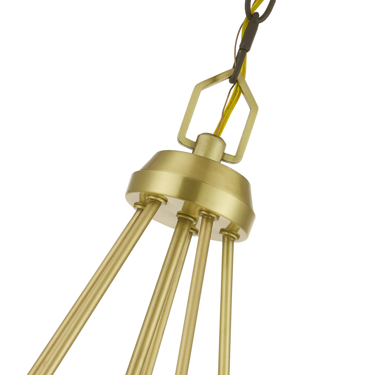Livex Lighting - 51165-12 - Five Light Chandelier - Beckett - Satin Brass & Bronze