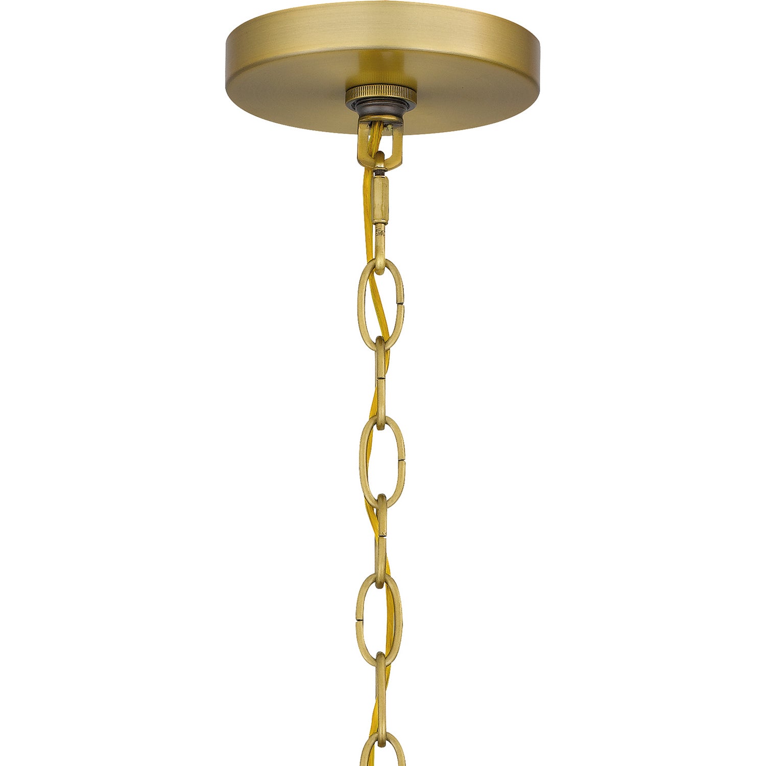 Quoizel - BYN2824AB - Five Light Pendant - Bryn - Aged Brass