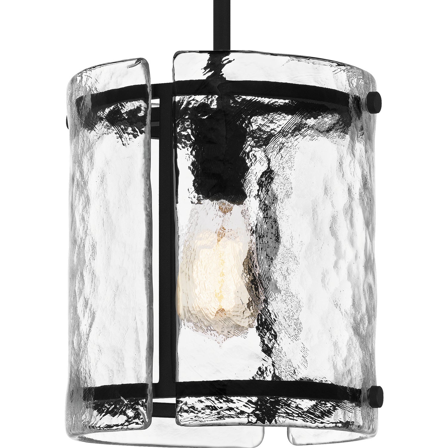 Quoizel - FTS1509EK - One Light Mini Pendant - Fortress - Earth Black
