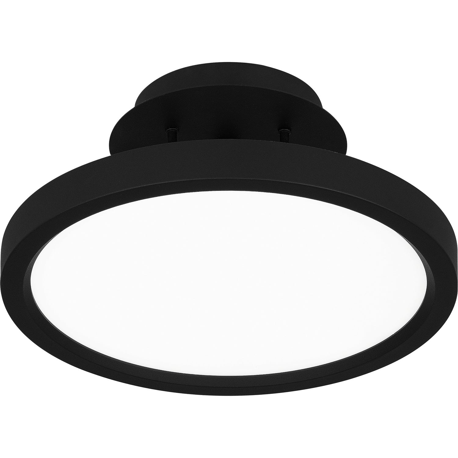 Quoizel - OST1811EK - LED Semi Flush Mount - Outskirts - Earth Black