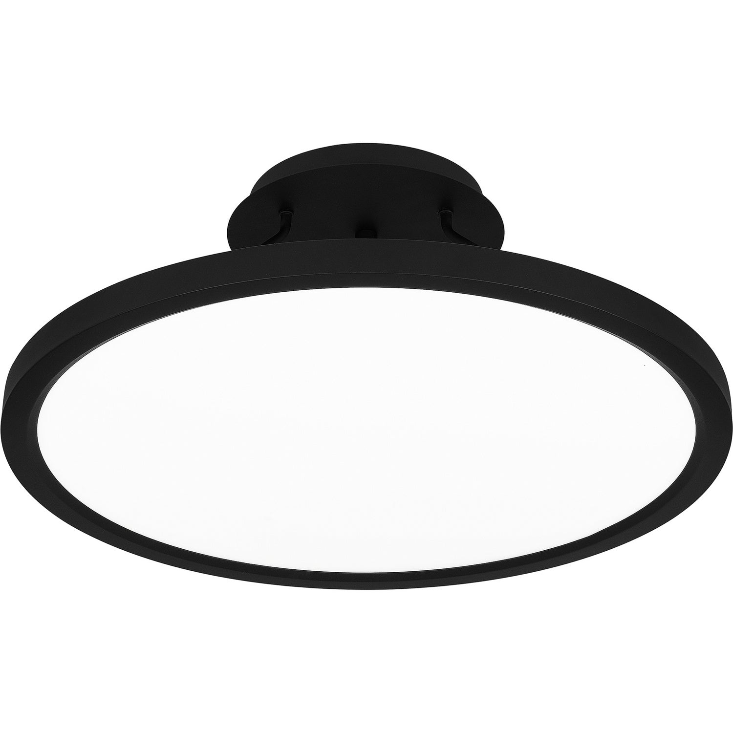 Quoizel - OST1820EK - LED Semi Flush Mount - Outskirts - Earth Black