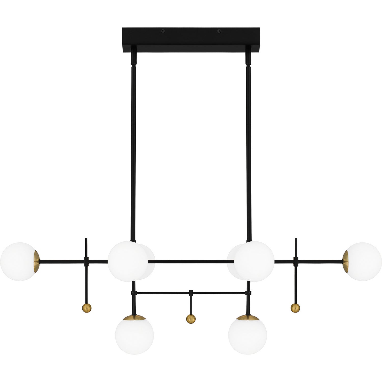 Quoizel - PCBRE839MBK - LED Island Chandelier - Blaire - Matte Black