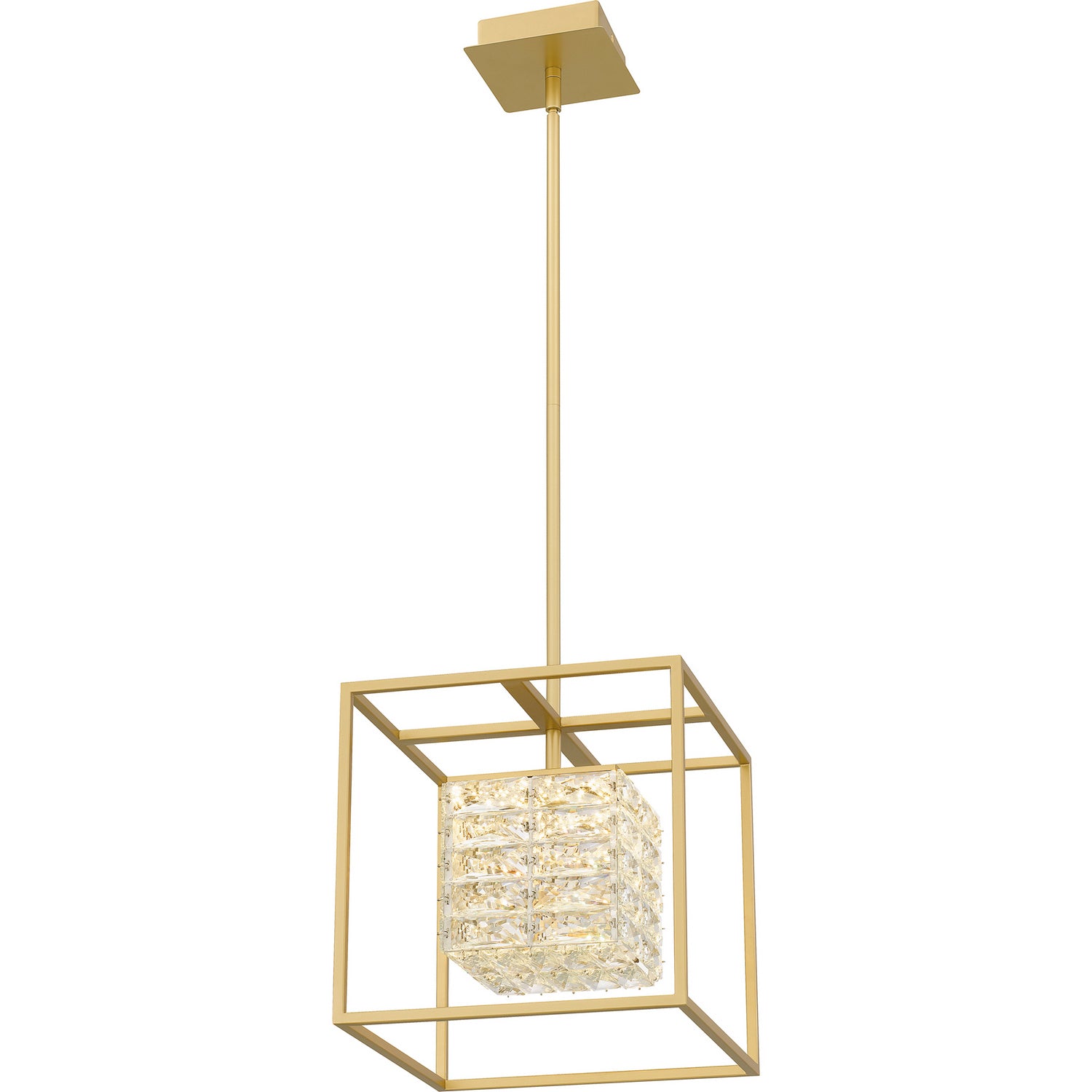 Quoizel - PCDZ2812SGD - LED Pendant - Dazzle - Soft Gold