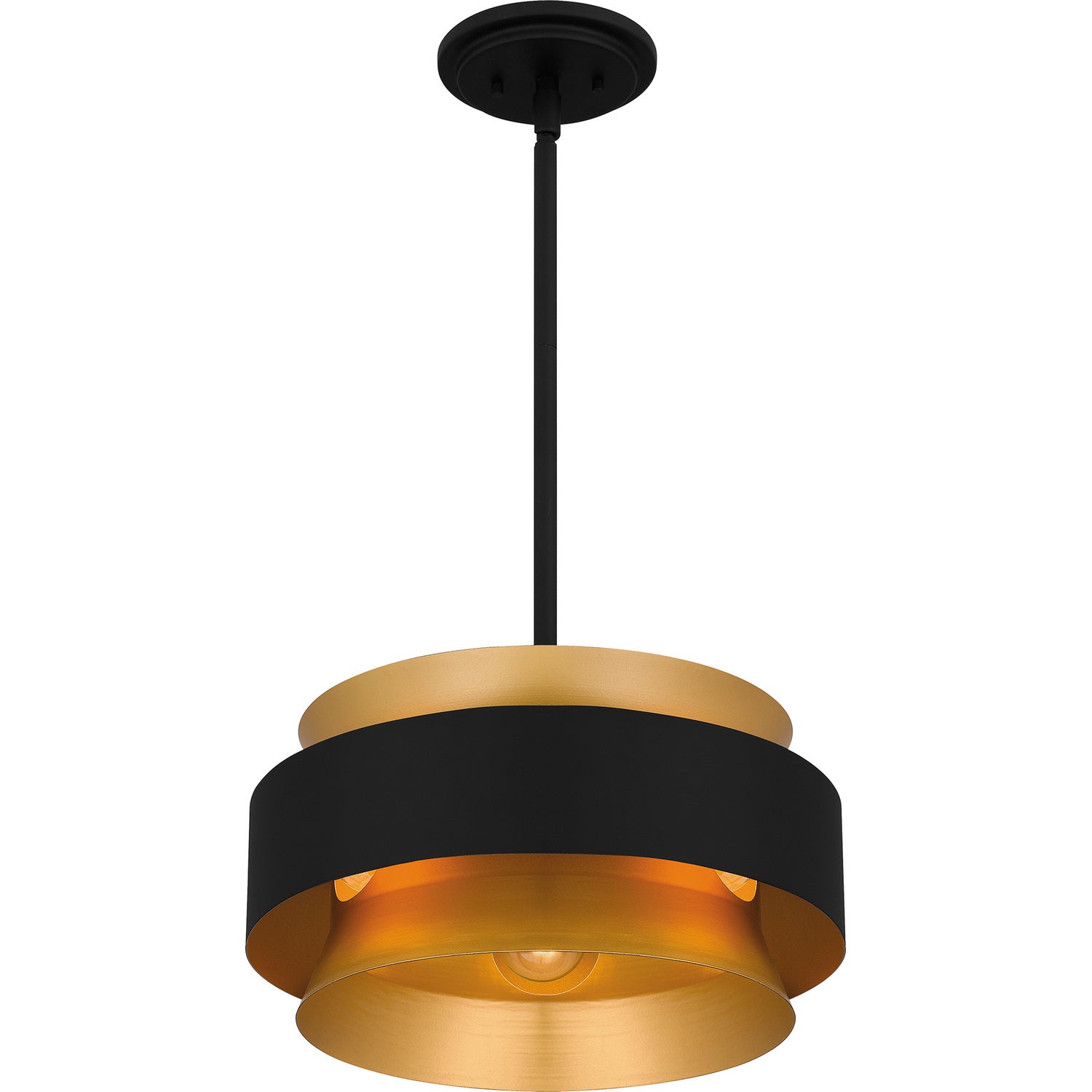 Quoizel - QP5570EK - Three Light Pendant - Quoizel Pendant - Earth Black