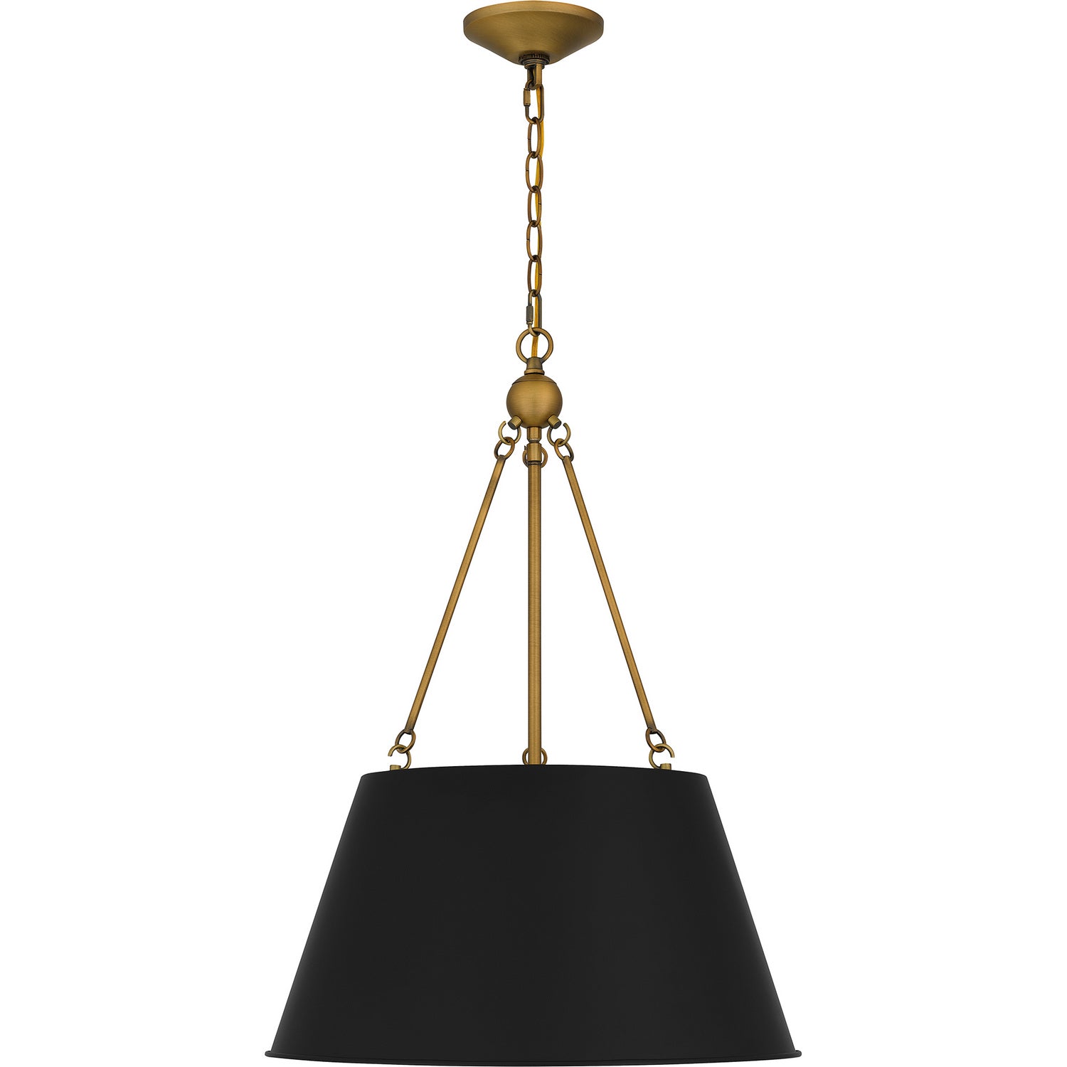 Quoizel - QP5597MBK - Four Light Pendant - Quoizel Pendant - Matte Black