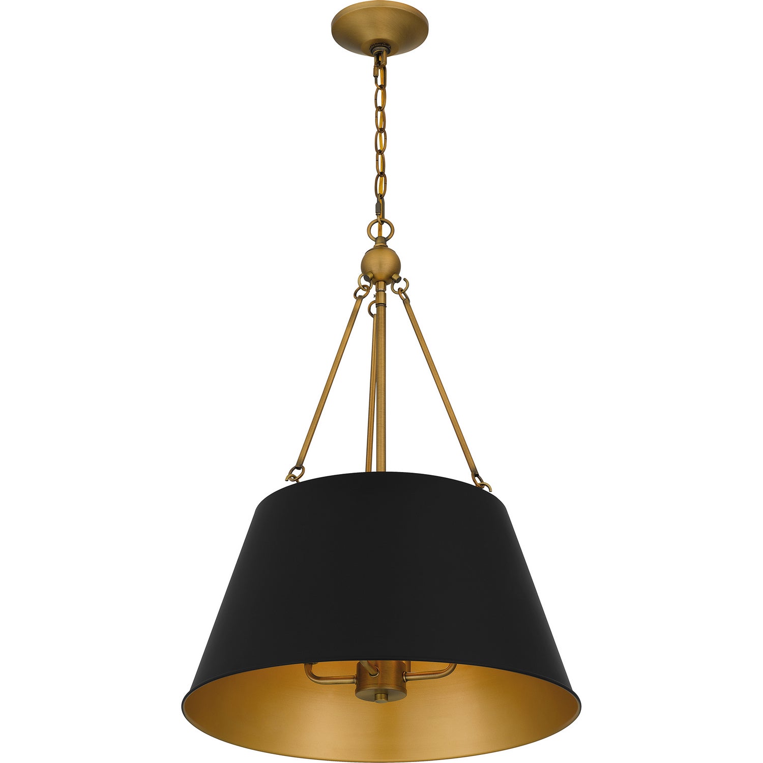 Quoizel - QP5597MBK - Four Light Pendant - Quoizel Pendant - Matte Black