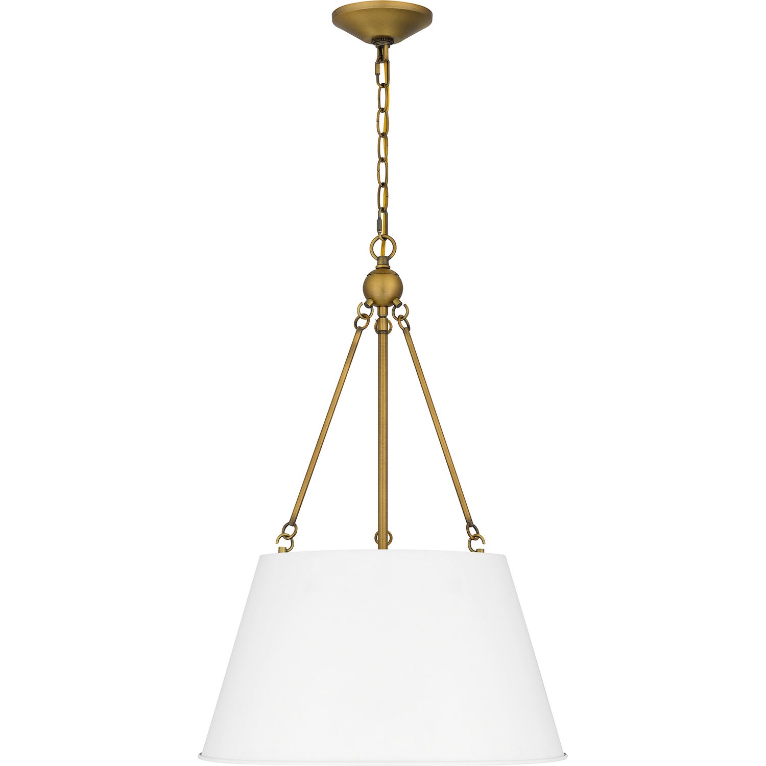 Quoizel - QP5597W - Four Light Pendant - Quoizel Pendant - Matte White