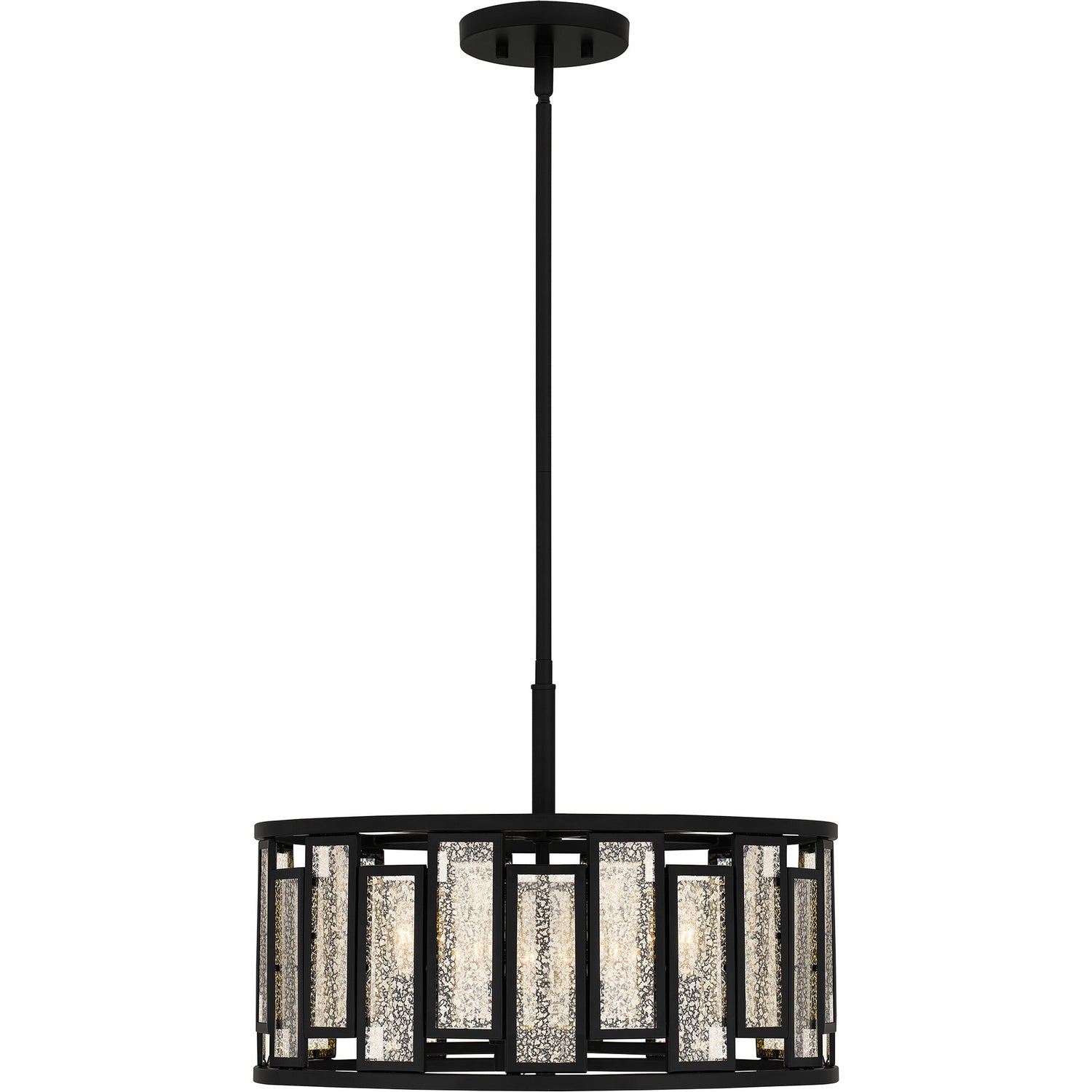 Quoizel - QP5600MBK - Four Light Pendant - Quoizel Pendant - Matte Black