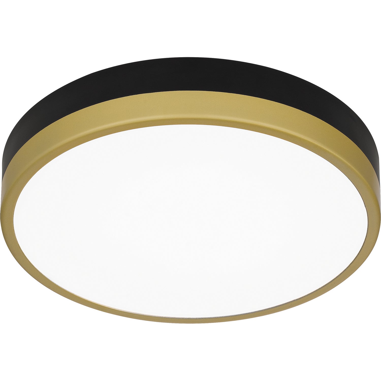 Quoizel - WLN1611MBKG - LED Flush Mount - Weldin - Matte Black Gold