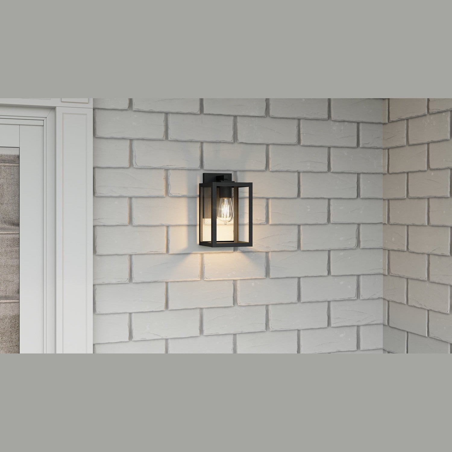 Quoizel - WVR8305EK - One Light Outdoor Wall Lantern - Westover - Earth Black