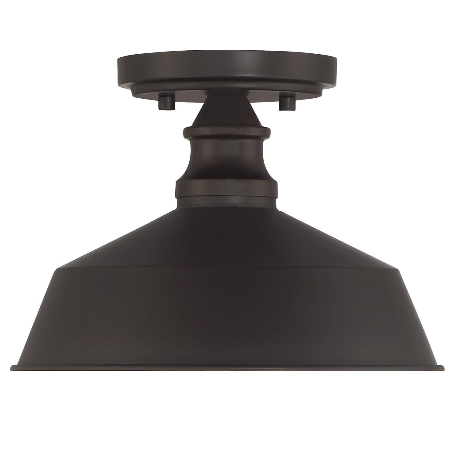 Meridian - M60068ORB - One Light Semi-Flush Mount - Oil Rubbed Bronze