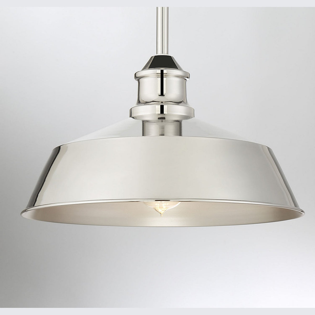 Meridian - M7021PN - One Light Pendant - Polished Nickel