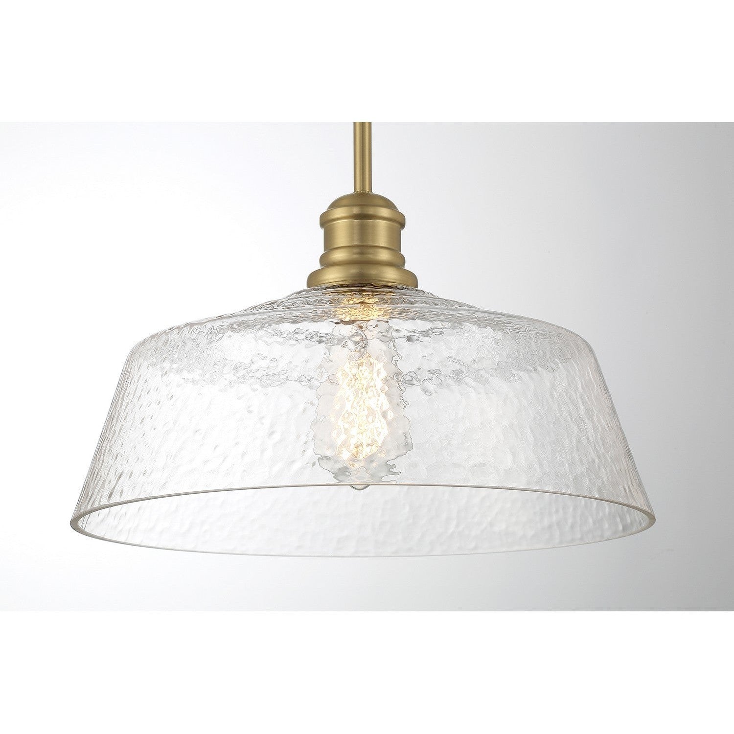 Meridian - M7023NB - One Light Pendant - Natural Brass
