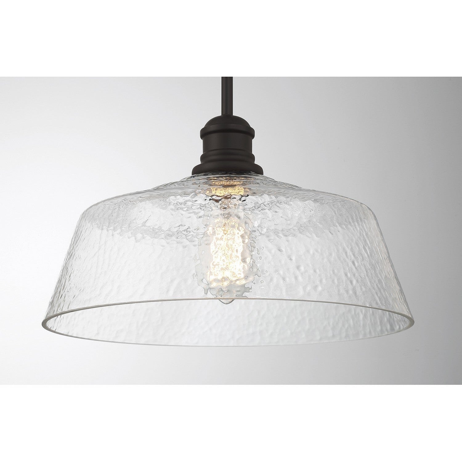 Meridian - M7023ORB - One Light Pendant - Oil Rubbed Bronze