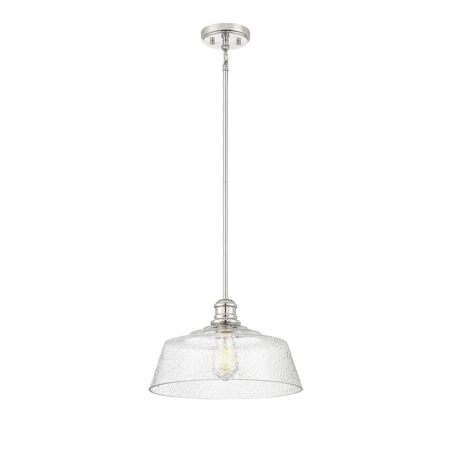 Meridian - M7023PN - One Light Pendant - Polished Nickel