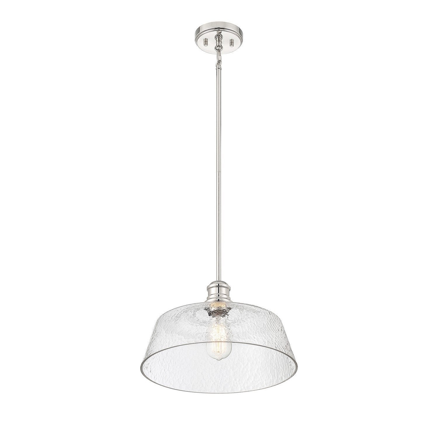 Meridian - M7023PN - One Light Pendant - Polished Nickel