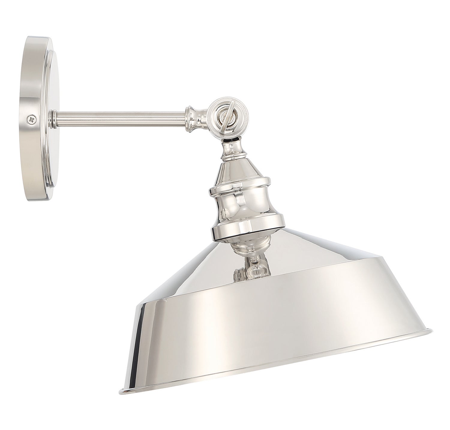 Meridian - M90090PN - One Light Wall Sconce - Polished Nickel