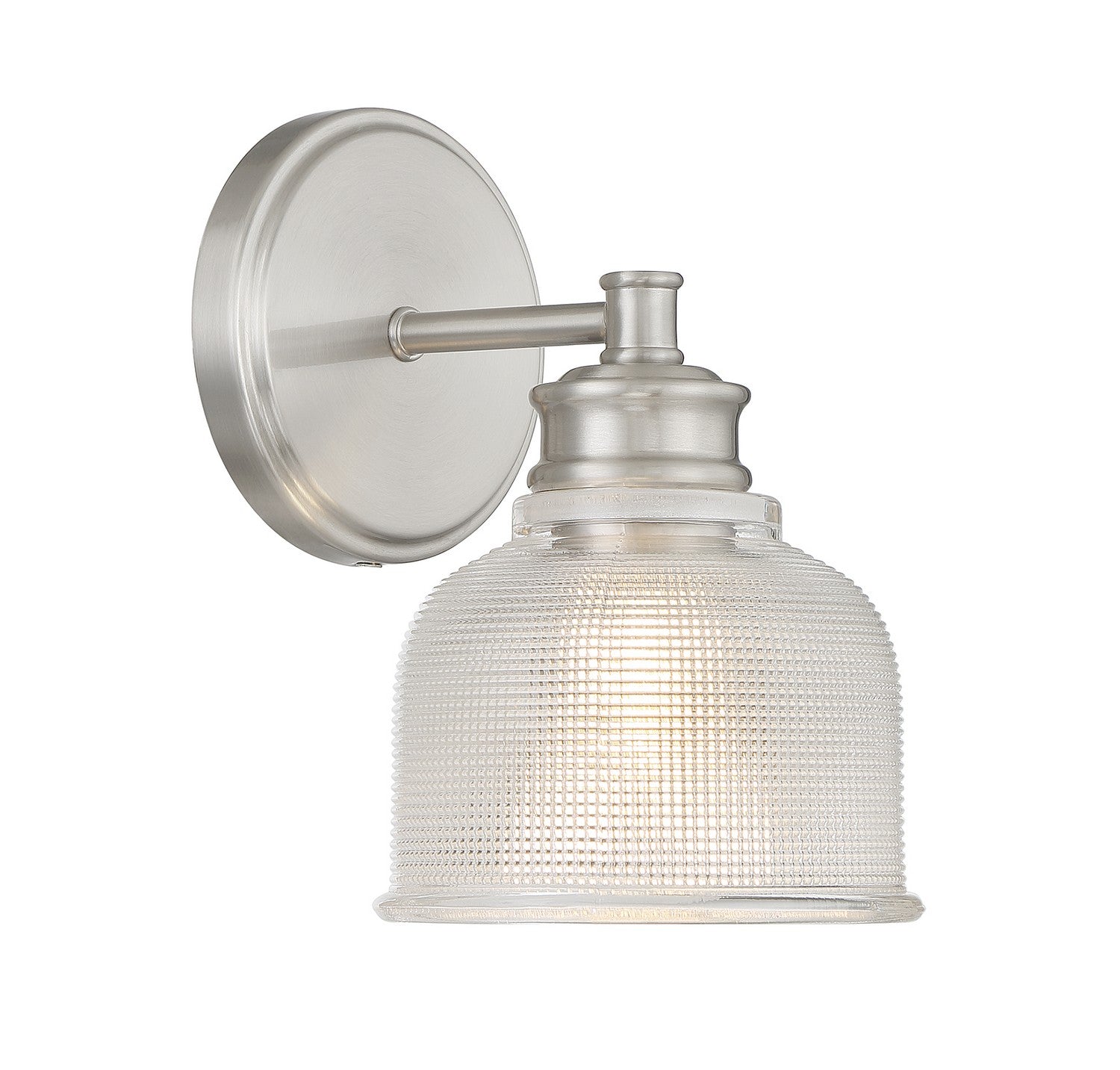 Meridian - M90093BN - One Light Wall Sconce - Brushed Nickel