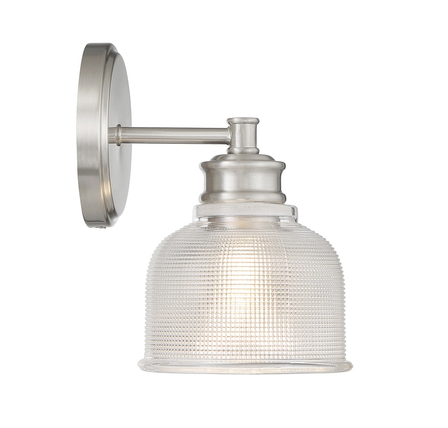 Meridian - M90093BN - One Light Wall Sconce - Brushed Nickel