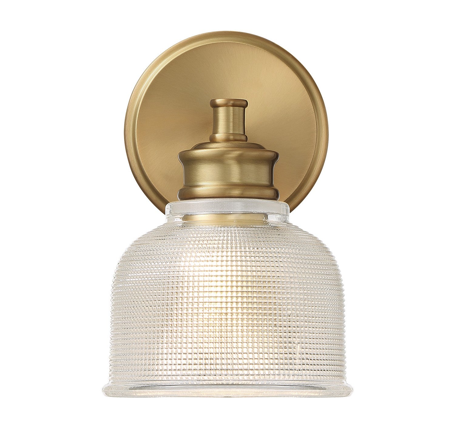 Meridian - M90093NB - One Light Wall Sconce - Natural Brass