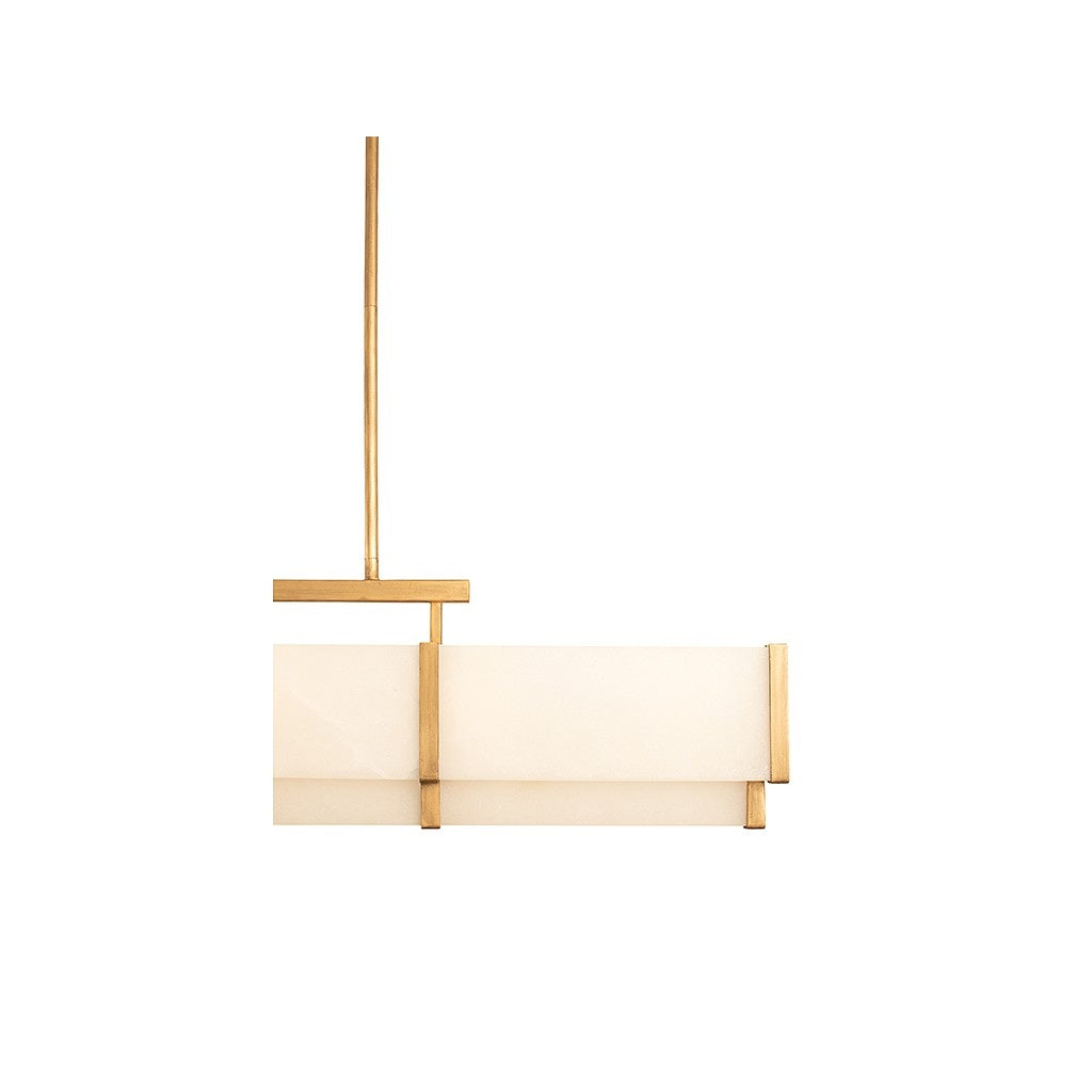 Savoy House - 1-2330-5-60 - Five Light Linear Chandelier - Orleans - Distressed Gold
