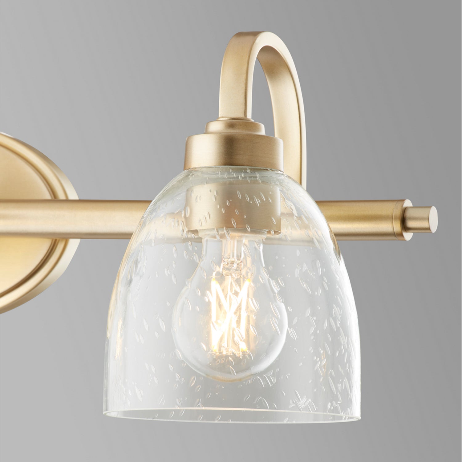 Quorum - 5060-3-280 - Three Light Vanity - Reyes - Aged Brass