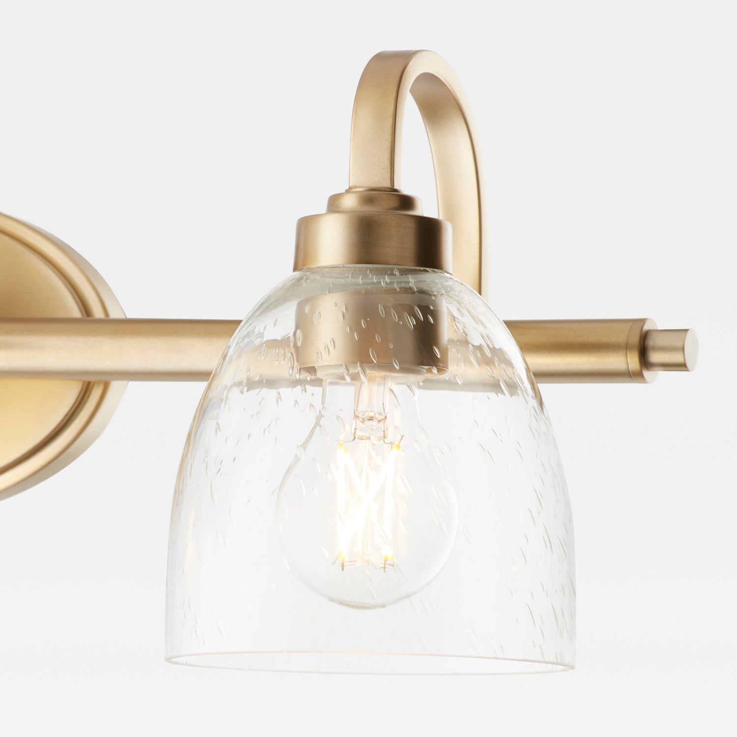 Quorum - 5060-3-280 - Three Light Vanity - Reyes - Aged Brass