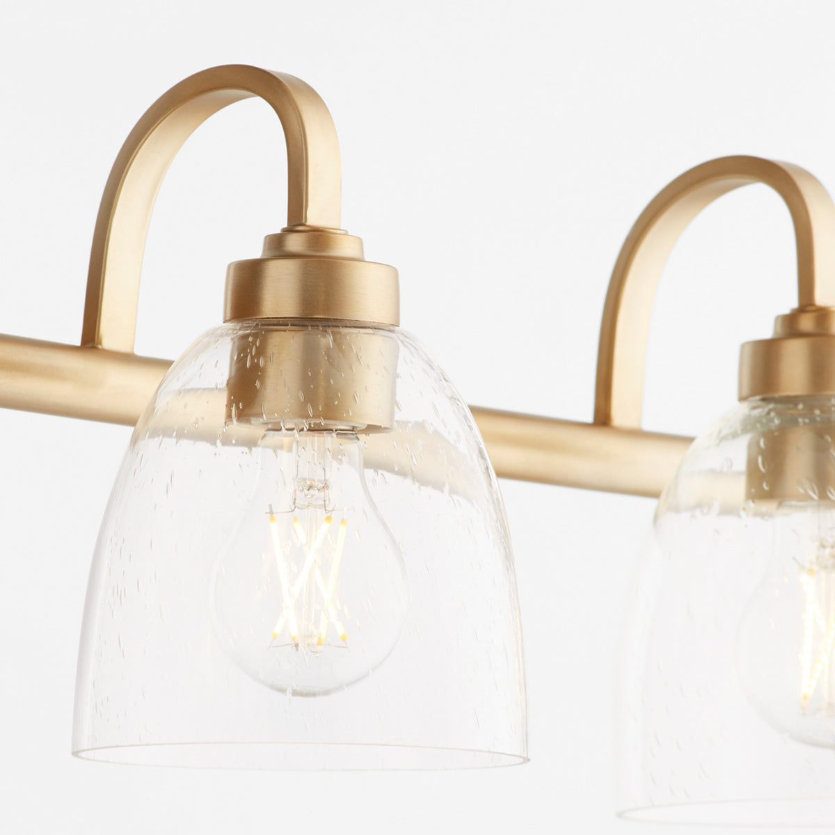 Quorum - 5060-4-280 - Four Light Vanity - Reyes - Aged Brass