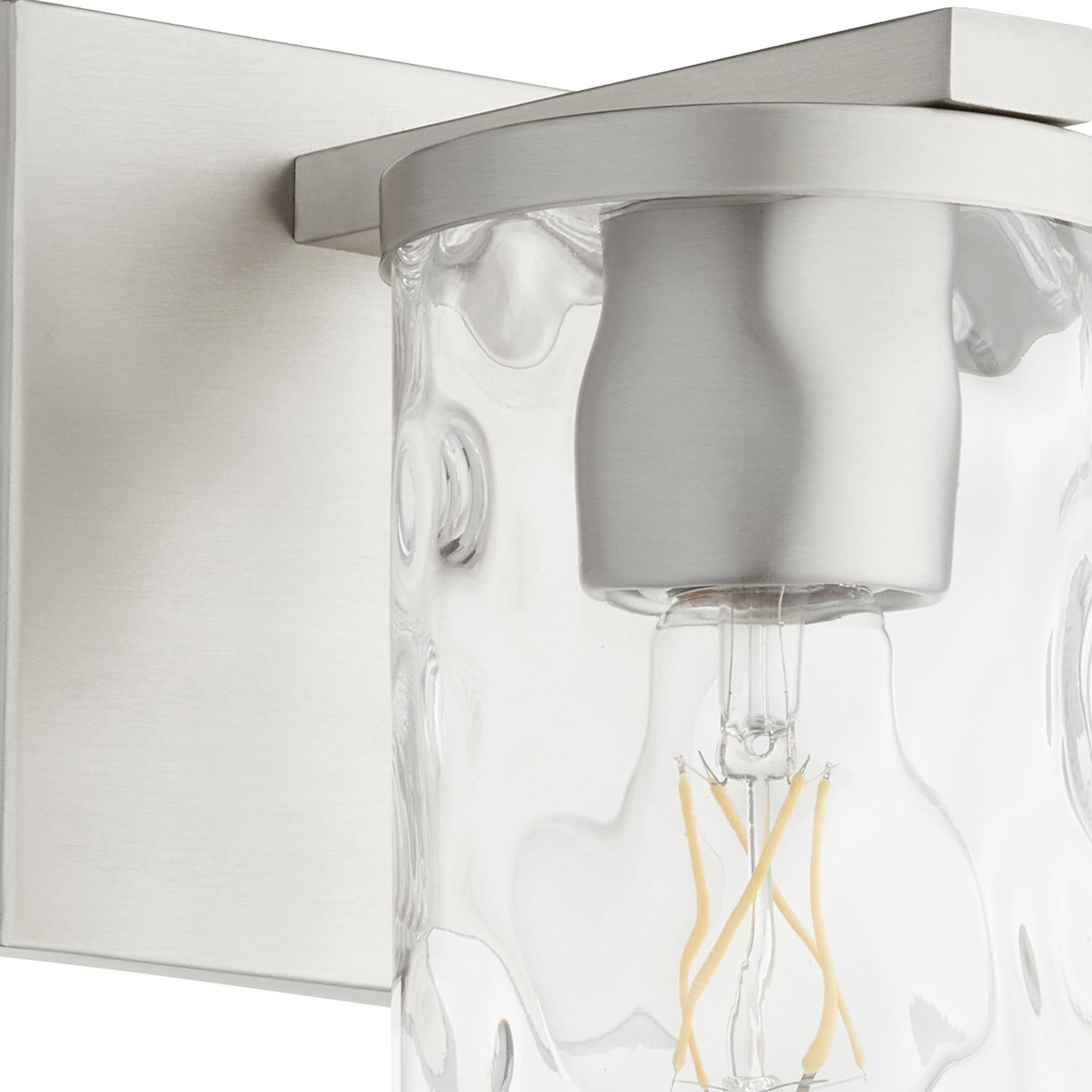Quorum - 5111-1-65 - One Light Wall Mount - Steinway - Satin Nickel